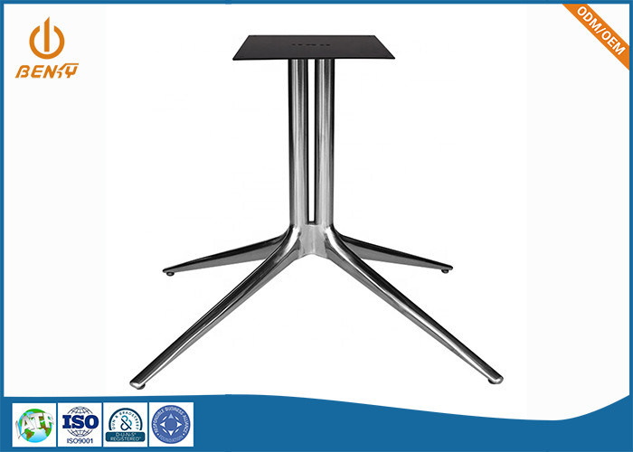 OEM অ্যালুমিনিয়াম ADC12 অফিস আসবাবপত্র খুচরা যন্ত্রাংশ মেটাল কফি টেবিল