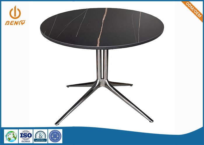 OEM অ্যালুমিনিয়াম ADC12 অফিস আসবাবপত্র খুচরা যন্ত্রাংশ মেটাল কফি টেবিল
