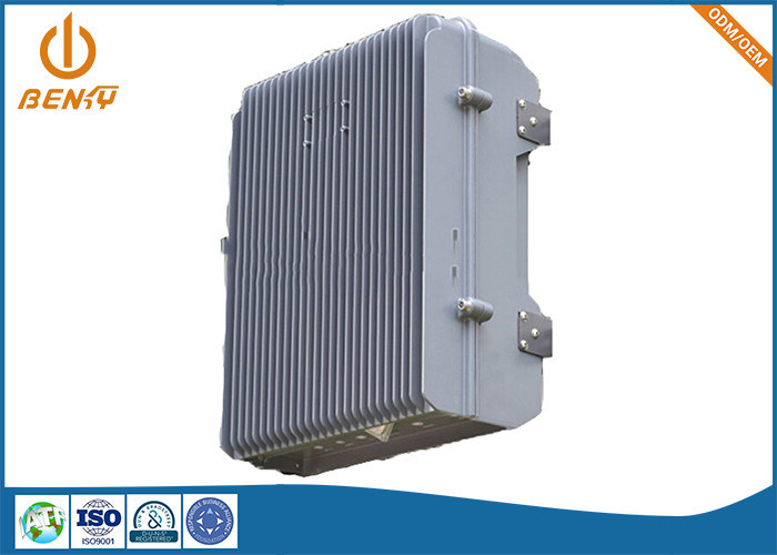 OEM ODM অ্যালুমিনিয়াম ডাই কাস্টিং পার্টস সিএনসি মেশিনিং টেলিকম সরঞ্জাম