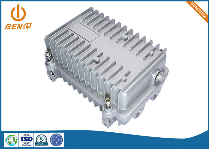 ISO TS16949 টেলিকম হিট সিঙ্ক যন্ত্রাংশ অ্যালুমিনিয়াম ইনজেকশন ছাঁচনির্মাণ